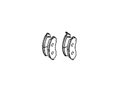 2004 Chrysler Sebring Brake Pad - V1019403