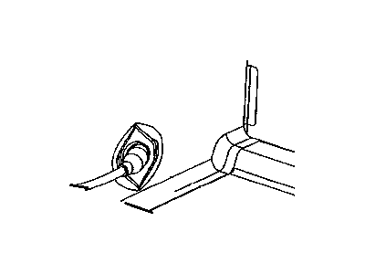 2008 Chrysler PT Cruiser Parking Brake Cable - 5273965AF