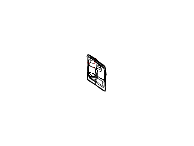 Ram 1WD60LU7AC BEZEL Release Handle With LED
