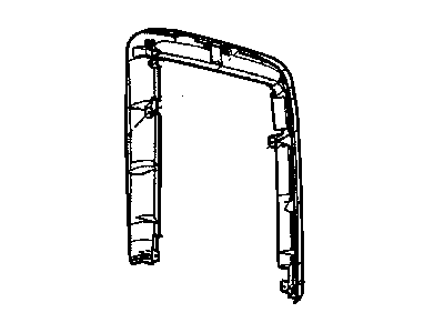 Chrysler 5102504AA PANEL Front Seat Back