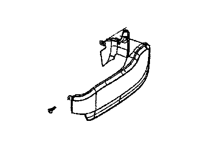 Chrysler YM281L2AA SHIELD Seat Adjuster