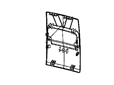 Chrysler 1AY231DVAA PANEL Front Seat Back