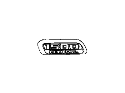 2024 Ram 1500 Emblem - 68500543AA