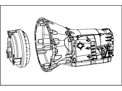 Jeep 52108653AA TRANSMISSION With Torque Converter