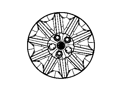 Chrysler 5272553AC COVER Wheel