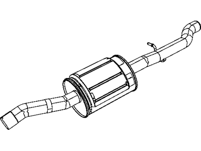 Mopar 68030987AB Front Pipe