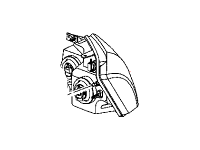 2005 Dodge Magnum Headlight - 4806059AC