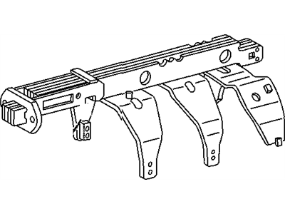 Ram 5170533AA FORK AND RAIL ASSY Manual Transmission