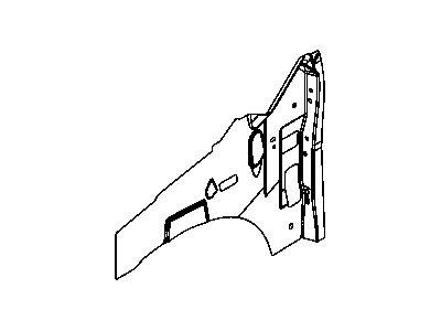 Mopar 5109366AB Panel Cowl Side