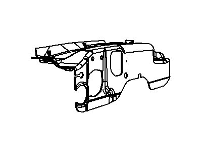 Dodge 5020643AA SILENCER Dash Panel