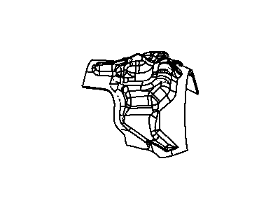 Mopar 5028686AA Insulator, Upper Passenger Side
