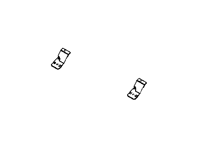 Dodge 5065678AC REINFORCEMENT Seat Belt Anchor