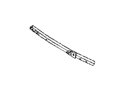 Dodge 55257012AB CHANNEL Front Door Glass Lower