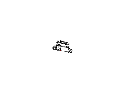 Jeep 56029433AB SENSOR Dynamics Lateral Acceleration and YAW Rate