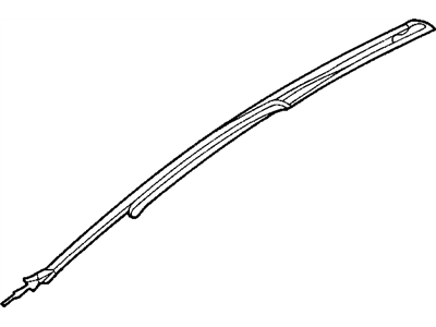 Dodge 4860566AA MOLDING A PILLAR