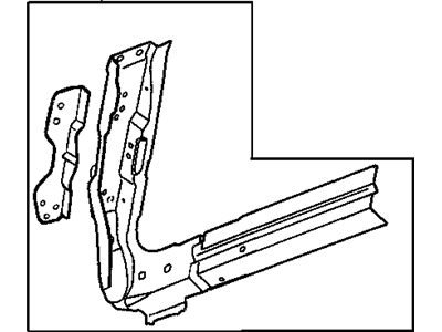 Dodge 4860582AA REINFORCEMENT Jacking