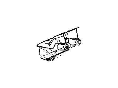Jeep 52059285AB BRACKET Engine Mount