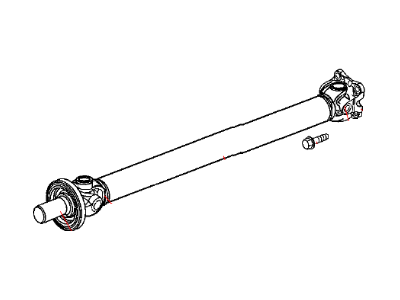Jeep 5103372AA FLANGE Drive Shaft