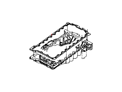 Jeep 68027490AA PAN Engine Oil