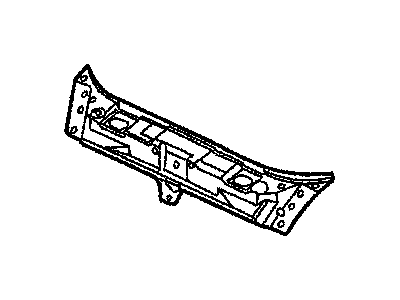 Chrysler 4724509AC CROSSMEMBER Radiator Closure Panel