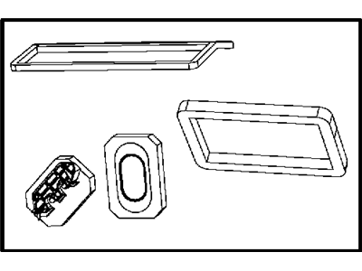 Chrysler 5191348AB SEAL KIT A/C And Heater Unit