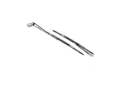 Chrysler Voyager Wiper Blade - 5096134AA