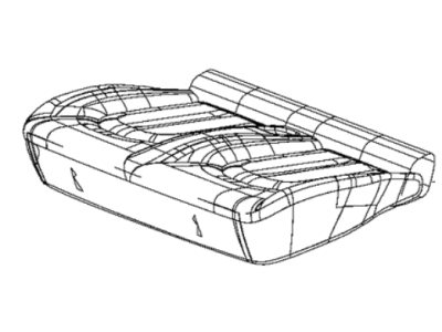 Mopar 6QH98LV5AA Cover Rear Seat Cushion
