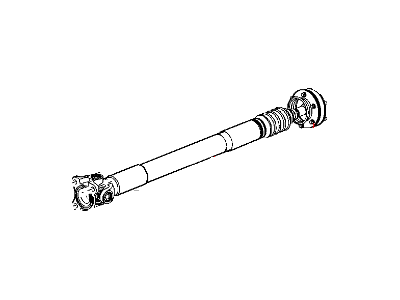 Jeep 52105728AC SHAFT Drive Front