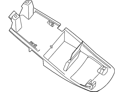 Ram 55365119AC RETAINER Overhead Console