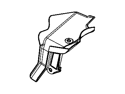 Jeep 53013815AA SPLASH GUARD Engine Oil