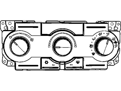 Jeep 55037979AB CONTROL A/C And Heater