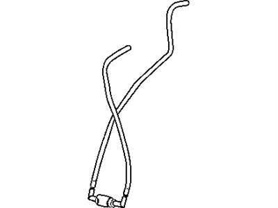 Dodge 5189353AA HOSE Washer Reservoir