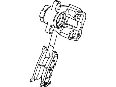 2008 Chrysler Pacifica Brake Caliper - R5114441AA