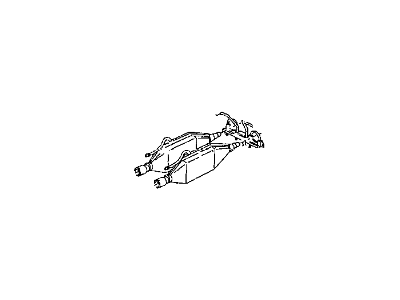 Dodge Ram 2500 Catalytic Converter - 52103201AE