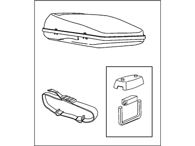 Jeep 82207353AB CARRIER KIT Luggage