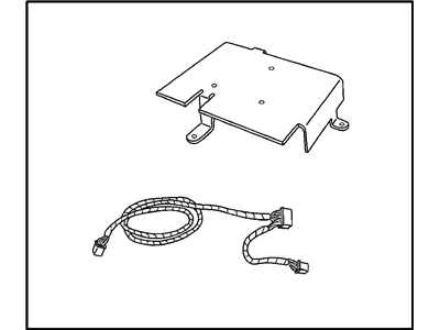 Dodge 82207995AB INSTALL KIT Satelite Receiver