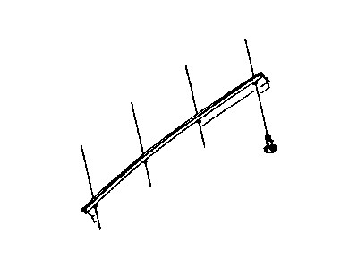 Chrysler 4786212 RETAINER Weatherstrip