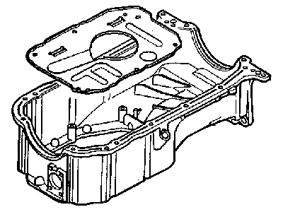 2005 Chrysler Sebring Oil Pan - MD350318