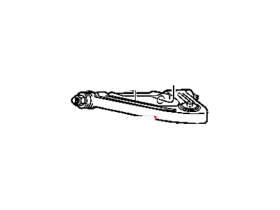 Dodge Viper Control Arm - 4709292