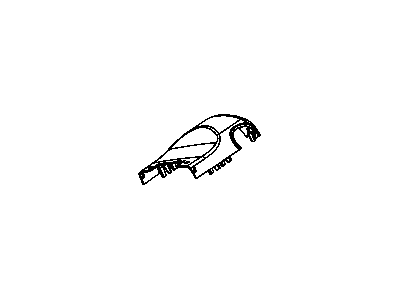Jeep Commander Steering Column Cover - 1JE43ZJ3AA