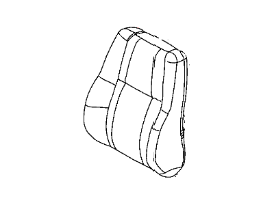 Dodge 1UP62DX9AA COVER Front Seat Back