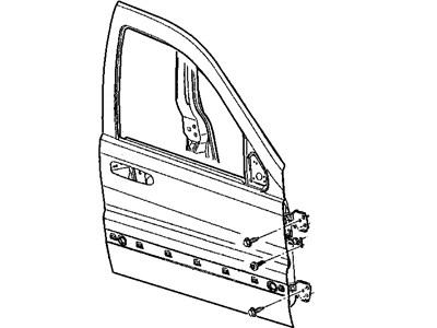 Mopar 55394352AD Door Front