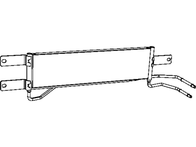 Ram 55056824AB COOLER Condenser and Trans Cooler Includes: Jumper Tube, Drier
