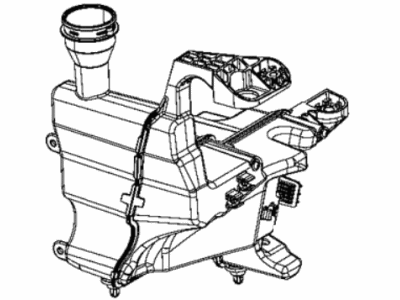 Jeep 68444813AB RESERVOIR ASSEMBLY Windshield Washer