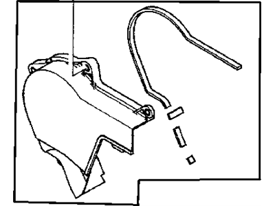 Chrysler MD376392 COVER Timing Belt