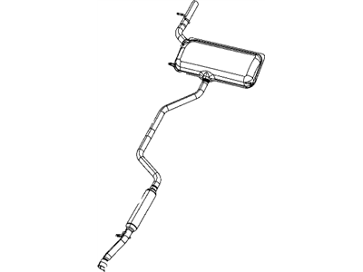 Dodge Avenger Tail Pipe - 5085741AJ
