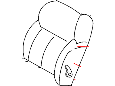 2003 Chrysler 300M Seat Cover - YG311DVAA