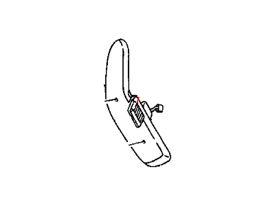 Jeep Seat Switch - 4601756AB