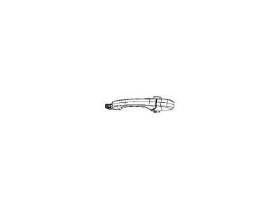 Dodge 68078959AC HANDLE Exterior Door