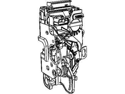Ram 2500 Door Lock Actuator - 68071849AC